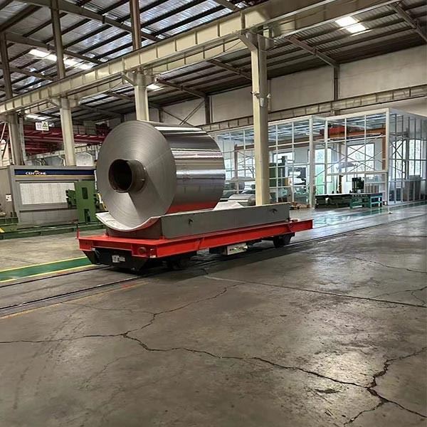 Bogie Transportasi Listrik Rel 30t Untuk Sampah Baja Tahan Karat