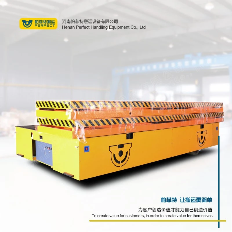Keranjang Transfer Rel Bermotor 50 Ton: Trolley Lingkungan Foundry