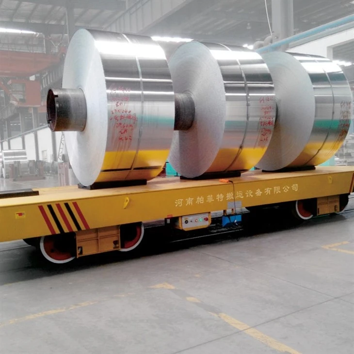 Gerobak Transfer Listrik Coil 35 Ton