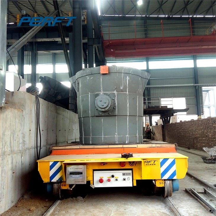 Heavy Load Low-voltage Rail Transfer Car For Handing 20tons Coil
