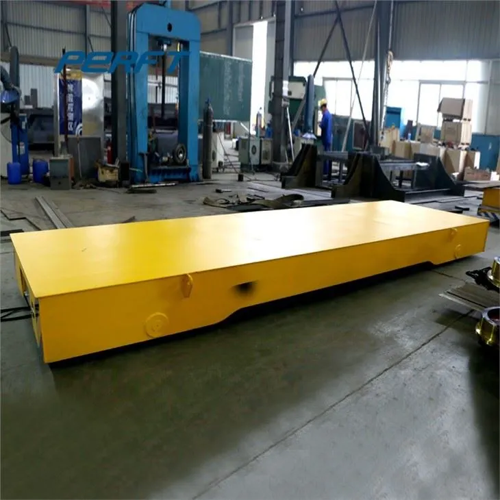 Cable Powered Electric Flat Car