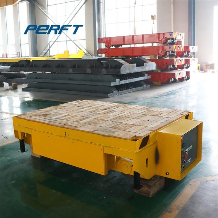 Customized Multidirectional Transfer Cart For Heavy Duty Mold 20 Tons