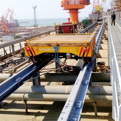 Gerobak Transfer Die Industri Dengan Motor Penggerak